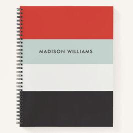 イニシャル入り名前 ノートブック