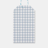 イニシャル入り紋章のウサギのイースター飾り ギフトタグ (裏面)