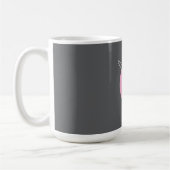 イニシャル入り ガールズ 名前 コーヒーマグカップ (左)