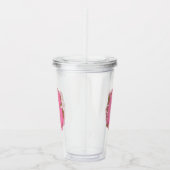 イニシャル入り コーヒー レターG モノグラム アクリルタンブラー (右)