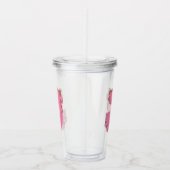 イニシャル入り コーヒー レターJ モノグラム アクリルタンブラー (右)