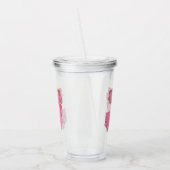 イニシャル入り コーヒー レターJ モノグラム アクリルタンブラー (左)