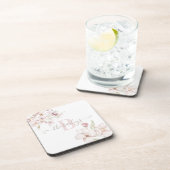 イニシャル入り 桜の花 プラスチックコースター コースター (右側)