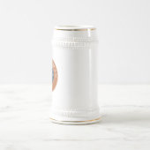 イニシャル入り groom の友人へのギフト ビールジョッキ (中央)