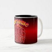 イニシャル入りAWESOME BIG DADDY ツートーンマグカップ (正面右)