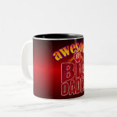 イニシャル入りAWESOME BIG DADDY ツートーンマグカップ (正面左)