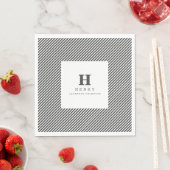 イニシャル卒業パーティナプキンス スタンダードランチョンナプキン (インサイチュ)