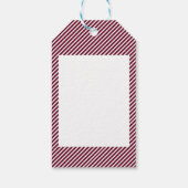 イニシャル卒業式パーティギフトラベル ギフトタグ (裏面)