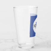 イニシャル及びネーム飲用ガラス タンブラーグラス (右)