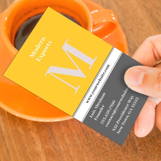 イニシャル名刺 名刺