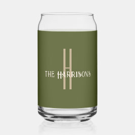 イニシャル名 | アーミーモダングリーン飲料 ガラス缶