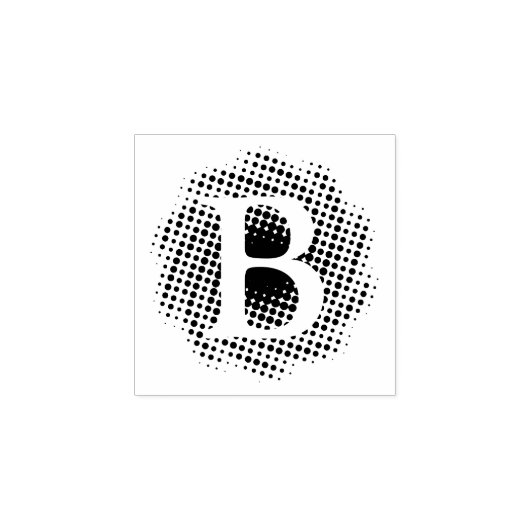 イニシャル文字カスタム ラバースタンプ (インプリント)