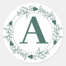 イニシャル文字モノグラムパーソナライズされた