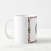 イニシャル文字C コーヒーマグカップ (左)