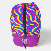 イニシャル鮮やかパープルかわいい抽象芸術パターンボホ