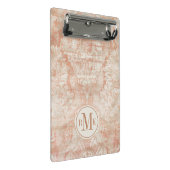 イニシャル |ガーネット緯糸 ミニクリップボード (アングル)