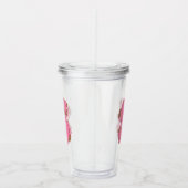イニシャル コーヒー レターS モノグラム アクリルタンブラー (右)