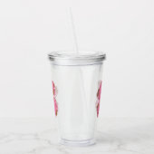 イニシャル コーヒー レターS モノグラム アクリルタンブラー (左)