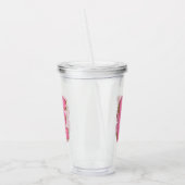 イニシャル コーヒー E モノグラム アクリルタンブラー (左)