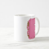 イニシャル コーヒー E モノグラム コーヒーマグカップ (正面右)