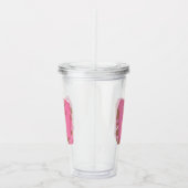 イニシャル コーヒー W モノグラム アクリルタンブラー (右)