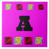 イニシャル タイル (正面)