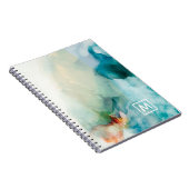 イニシャル |バージョン – 青色 ノートブック (右側)