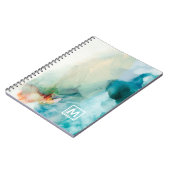 イニシャル |バージョン – 青色 ノートブック (左側)