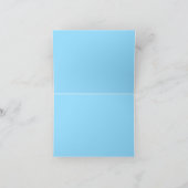 イニシャル バー ミッツヴァ 感謝カード (内部)