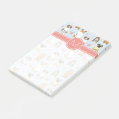 イニシャル |パピーとポーズ ポストイット (アングル)