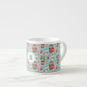 イニシャル、マジカルハウス&キャンディ6ozエスプレッソカップ エスプレッソカップ (正面右)