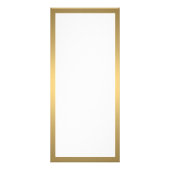 イニシャル/モノグラムの金ゴールド付きボックスのロフェイクゴ ラックカード (裏面)