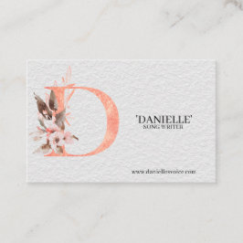 イニシャル – 両面名刺 名刺