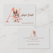 イニシャル – 両面名刺 名刺 (正面/裏面)