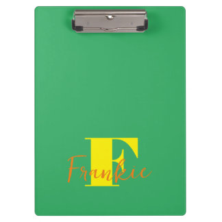 イニシャル+名パーソナライズされた前 – 簡単カスタマイズ先- クリップボード