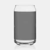イニシャル 名前 | チャコール グレー ドリンク ガラス缶 (右)