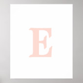 イニシャル | 女の子の部屋ポスター ポスター (正面)