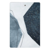 イニシャル |隣接する抽象化 ミニクリップボード (裏面)