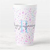イニシャル, 17ozラテマグ幸せな春パターン カフェラテマグ (正面)