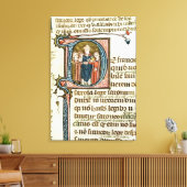 イニシャル「D」が神父を描いたという歴史的事実 キャンバスプリント (インサイチュ (リビング))