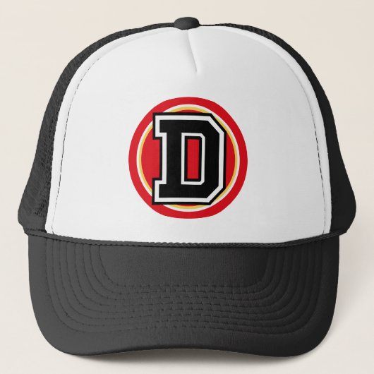 イニシャル「D」 キャップ (正面)