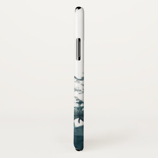 イニシャル | Indigo Tempest Case-Mate iPhoneケース (裏面/右)