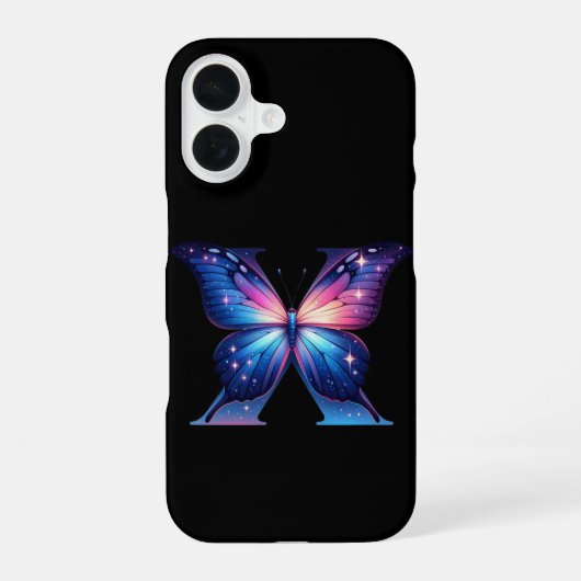 イニシャル iPhone 16ケース (裏面)