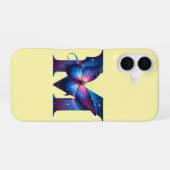 イニシャル iPhone 16ケース (裏面横)