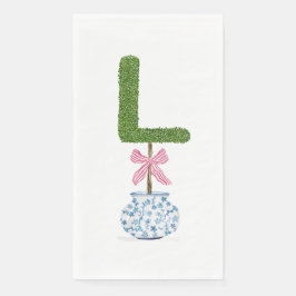 イニシャル「L」トピアリー モノグラム
