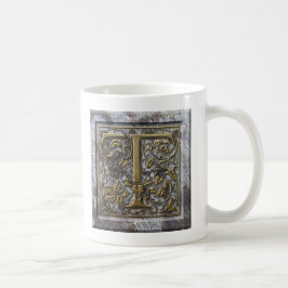 イニシャル「T」でマグカップ コーヒーマグカップ