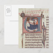 イニシャル「U」と「I」 ポストカード (正面/裏面)