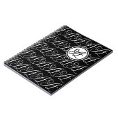 イニシャルAのロゴ ノートブック (左側)