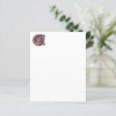 イニシャルAノート紙 (スタンド正面)