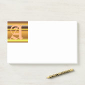 イニシャルAモノグラムのポストイットノート ポストイット (デスク)